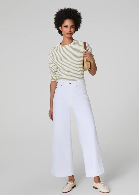 Cropped Wide Leg Jeans