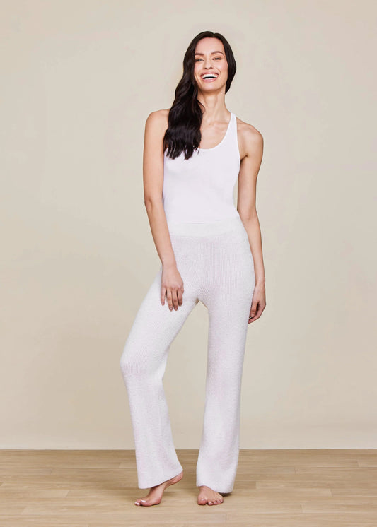 Contrast Ribbed Pant