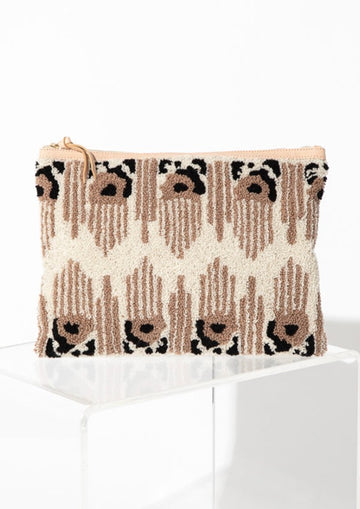 Floral Waterfall Clutch