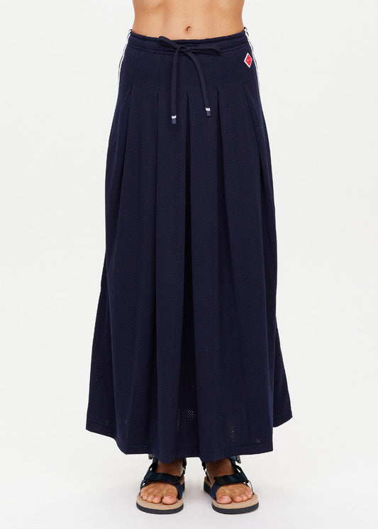 Loren Pleated Midi Skirt
