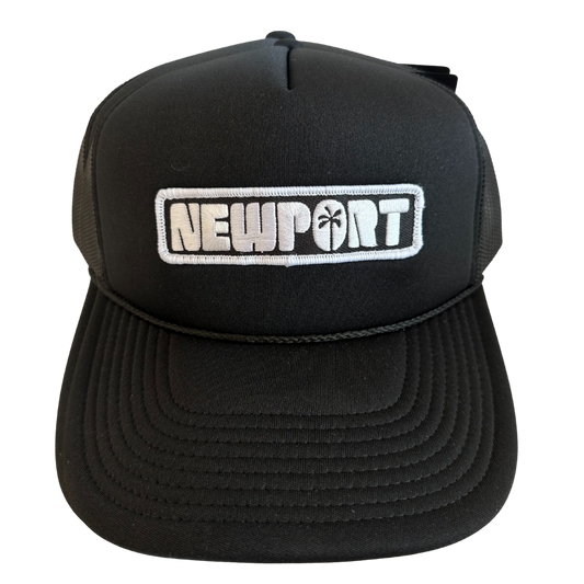 Newport Palm Trucker Hat