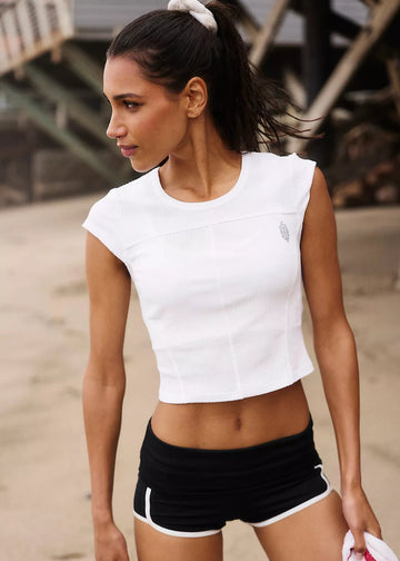 Tempo Ribbed Baby Tee