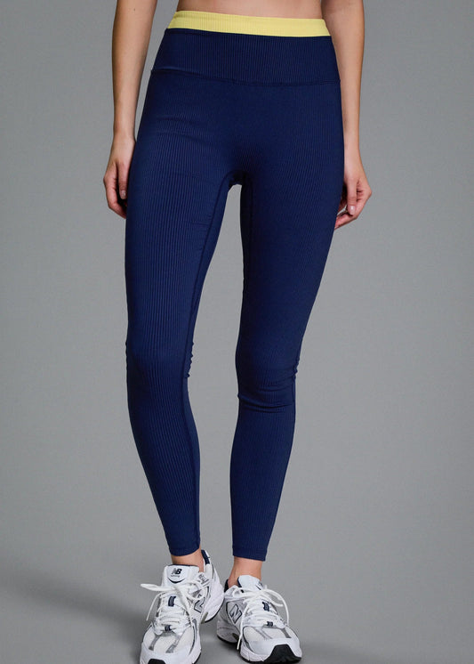 Ribbed Layered Legging