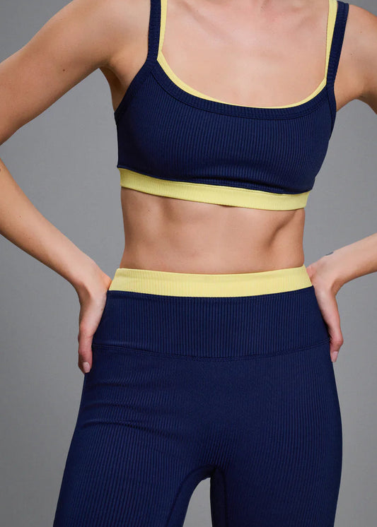 Ribbed Layered Legging