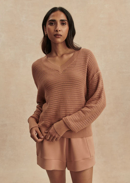 Gaia V Neck Sweater