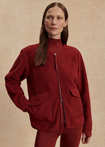 Marina Collarless Fleece