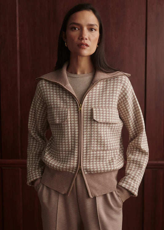 Ablett Jacquard Knit Jacket