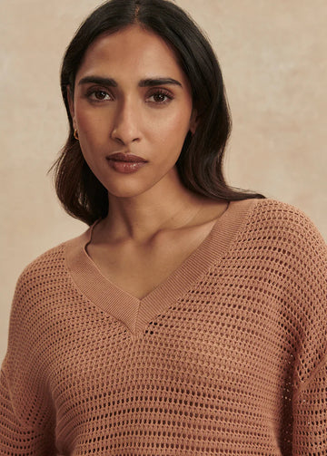 Gaia V Neck Sweater