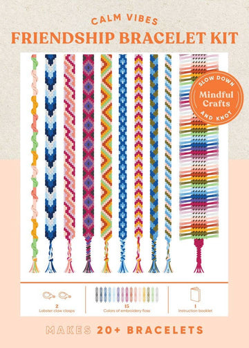 Calm Vibes Friendship Bracelet Kit
