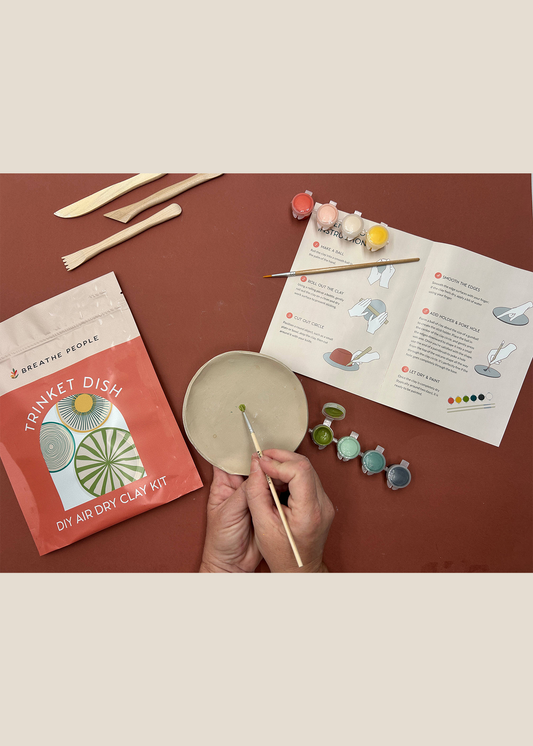 DIY Air Dry Clay Kit- Make Your Own Trinket Dish