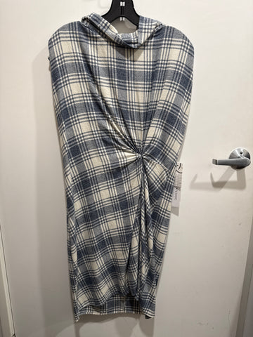 Hudson Plaid Mini Pleated Dress