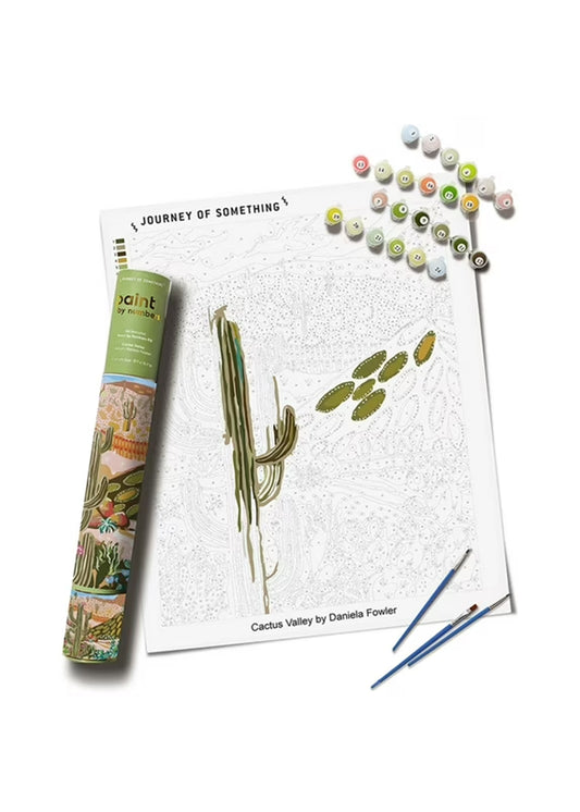 Cactus Valley Paint By Numbers