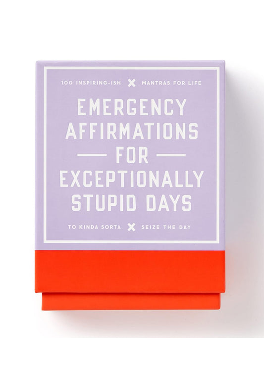Emergency Affirmations Card Deck