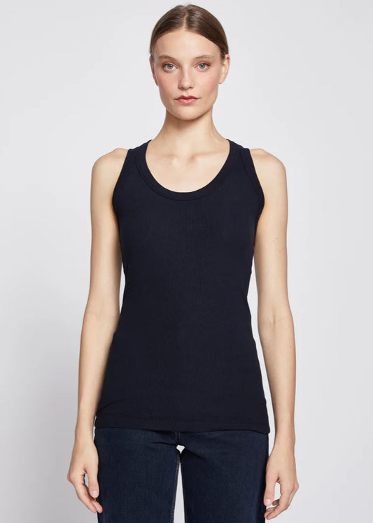 Fine Rib Racerback Tank