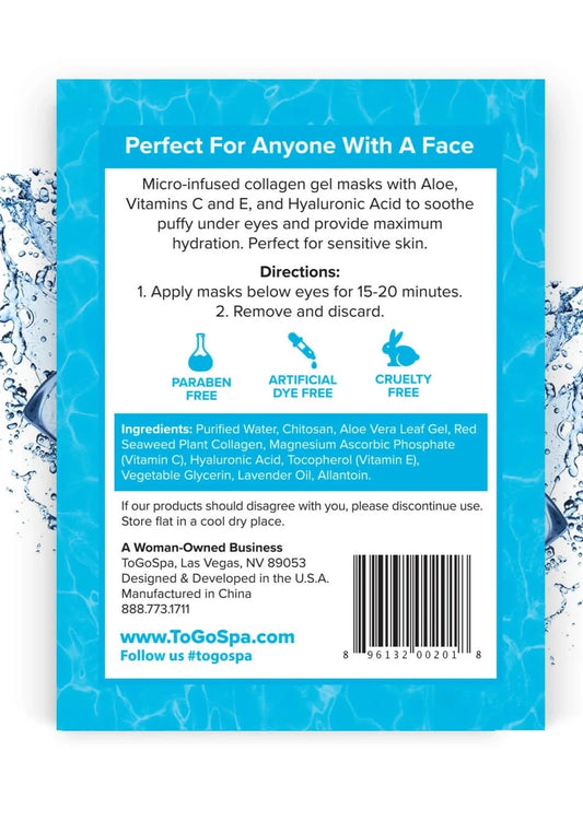 ToGoSpa Ice Water Eyes Mask