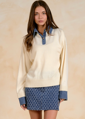 Long Sleeve Piper Top