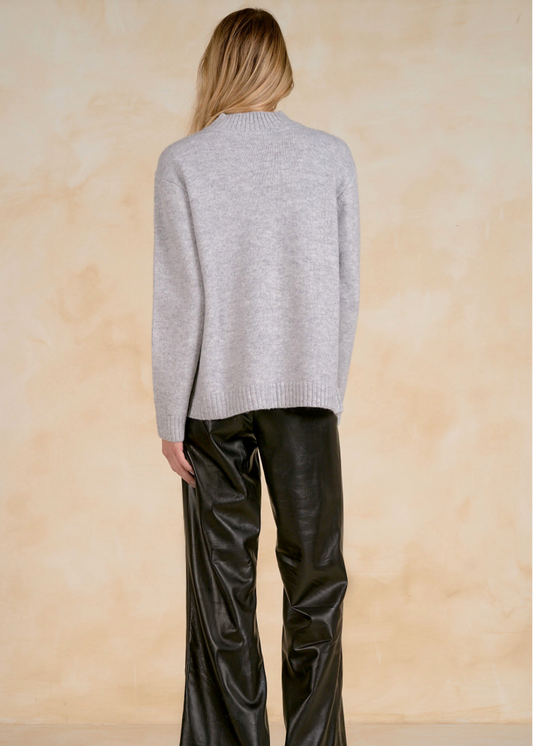 Colorblock Crew Neck Sweater