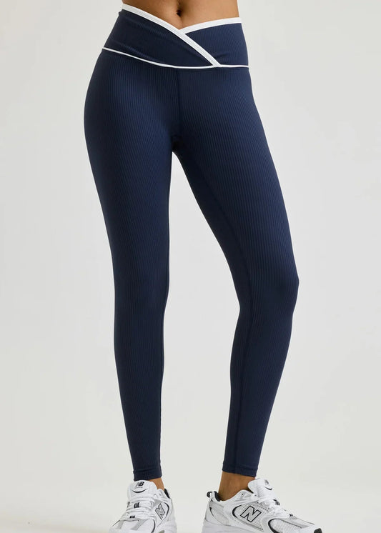 Ribbed Two Tone Veronica Legging