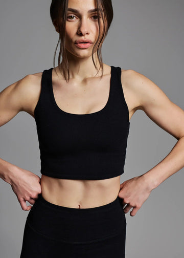 Cotton Scoop Bra