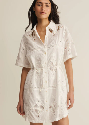 Annabelle Eyelet Dress