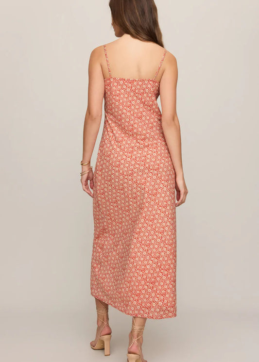 Emela Iris Floral Midi Dress