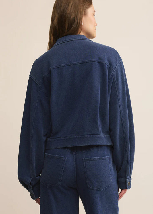 Heritage Knit Denim Jacket