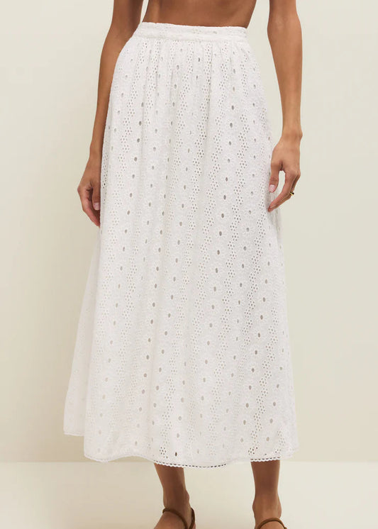 Bria Eyelet Skirt