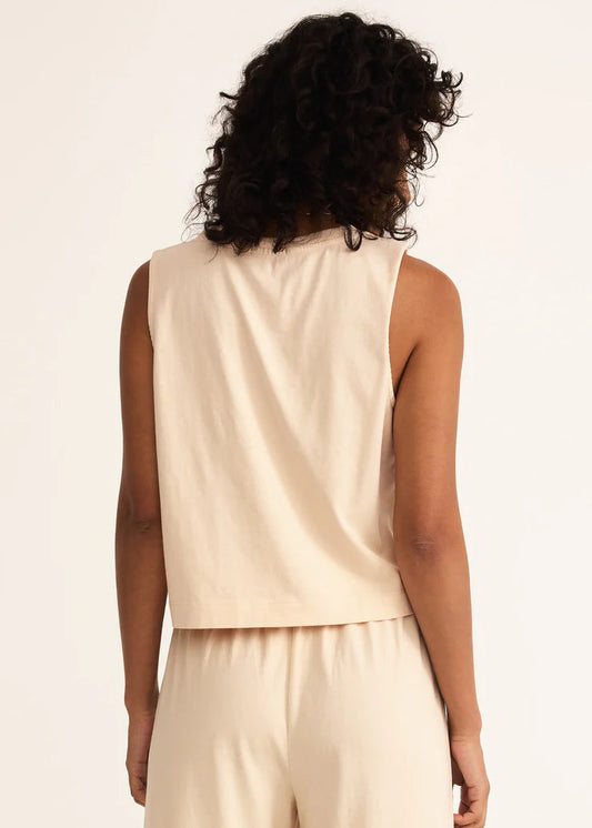 Sloane Jersey Muscle Tank