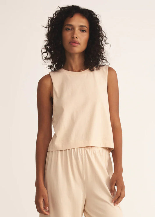 Sloane Jersey Muscle Tank