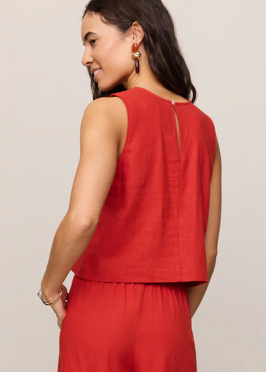 Sloane Linen Top