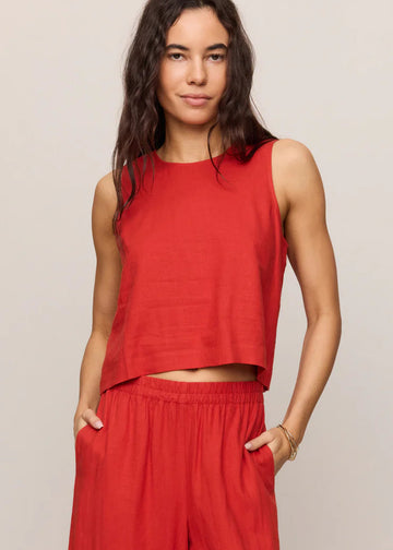 Sloane Linen Top