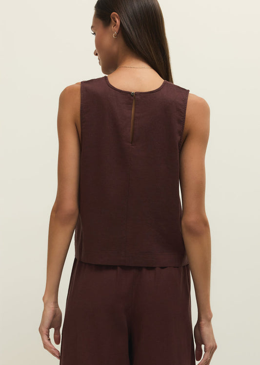 Sloane Linen Top