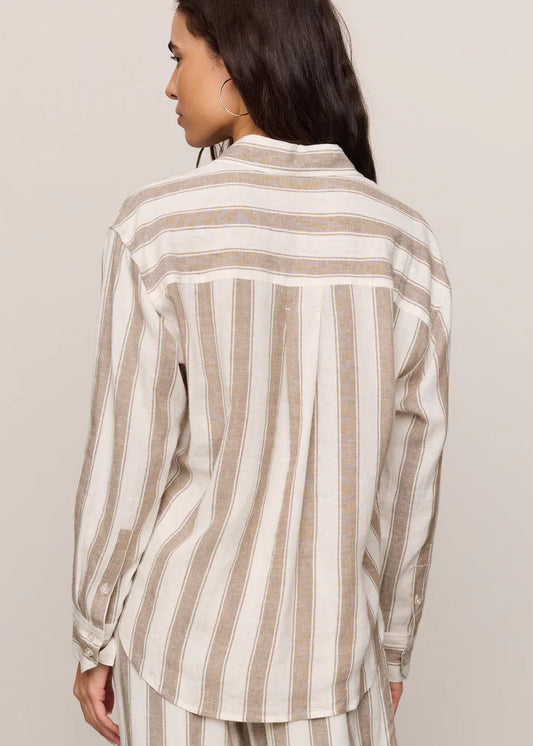 The Perfect Striped Button Up