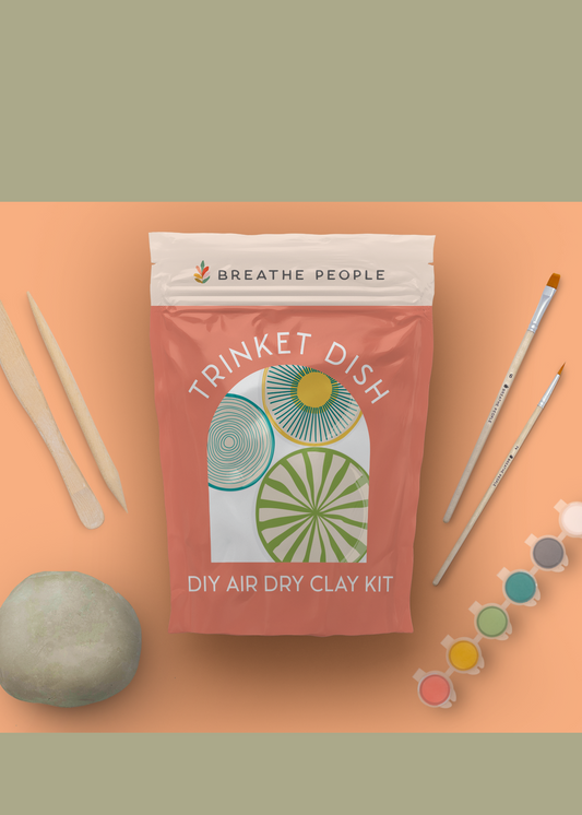 DIY Air Dry Clay Kit- Make Your Own Trinket Dish