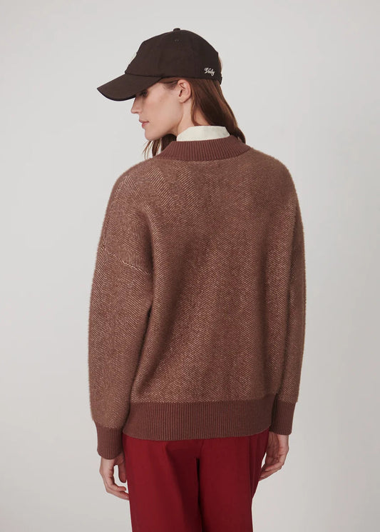 Zenia Zip Through Knit Jacket