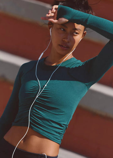 Tempo Ruched Long Sleeve