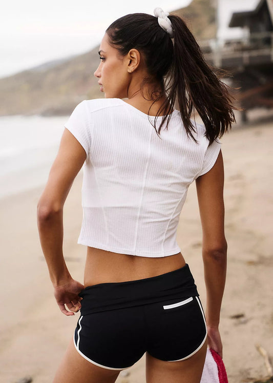Tempo Ribbed Baby Tee