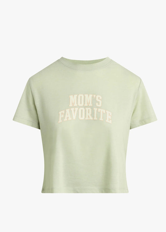 The Cropped Mom's Favorite Tee