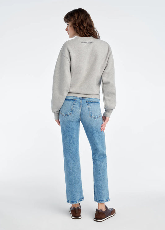 Cropped Mom of the Year Sweatshirt